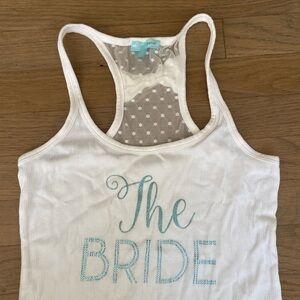 Betsy Johnson bridal tank